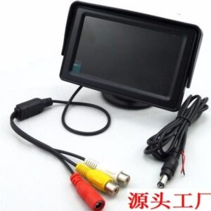 4.3 inch car display 5 inch 7 inch car truck rear view camera reversing display fluid